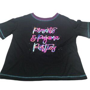 More Than Magic Girl's Short Sleeve Top Presents & PJ Parties Large 10-12 New